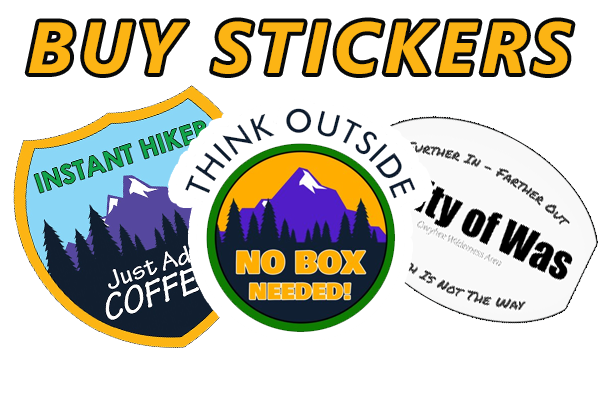 hiking stickers